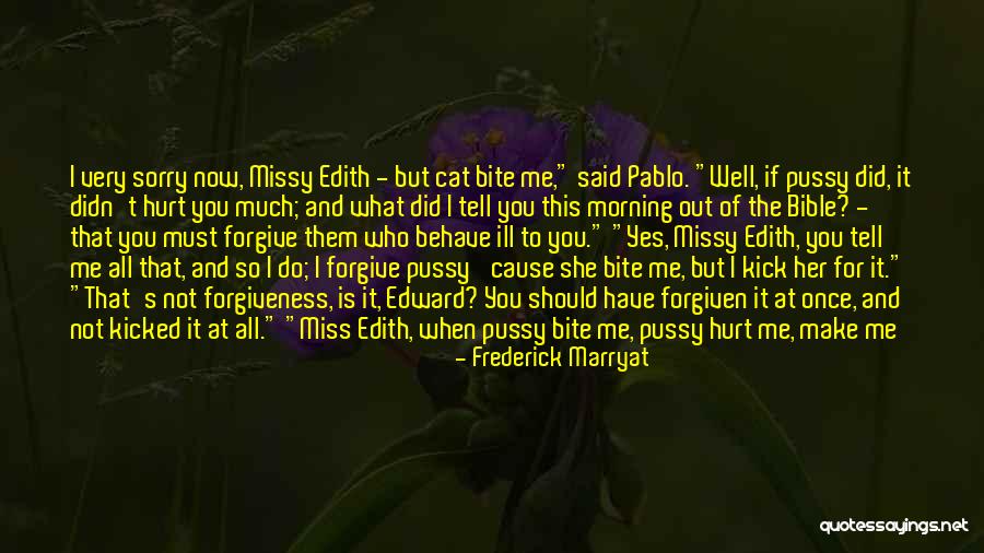 Cat Bite Quotes By Frederick Marryat Cat Bite Quotes By Frederick Marryat
