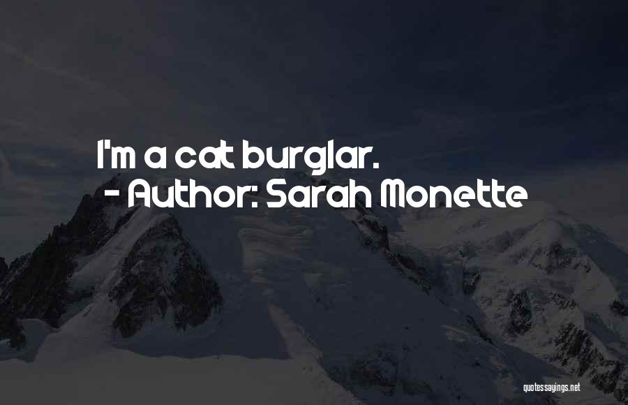 Cat Burglar Quotes By Sarah Monette