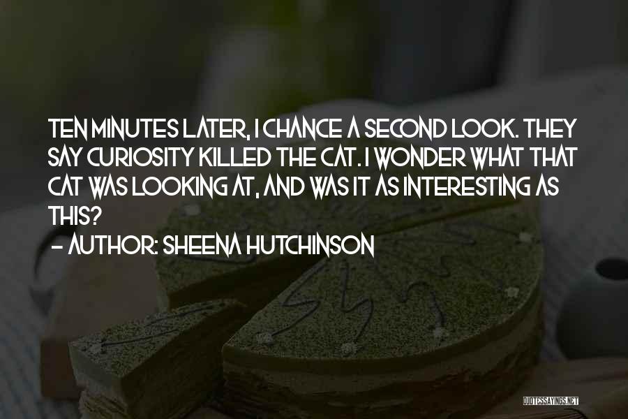 Cat Curiosity Quotes By Sheena Hutchinson