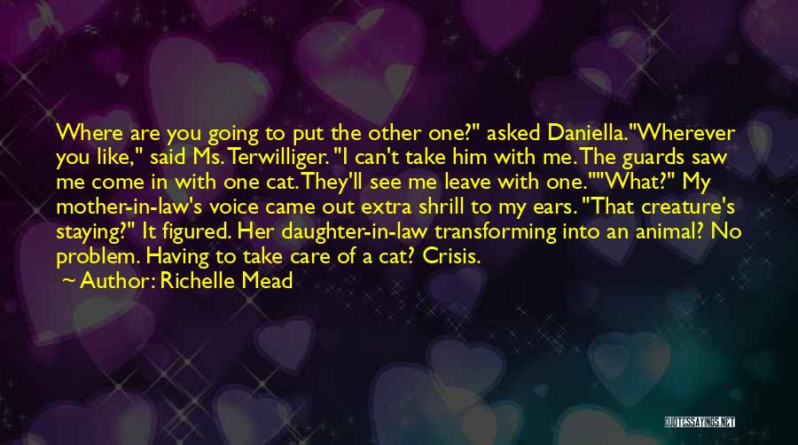 Cat Ears Quotes By Richelle Mead