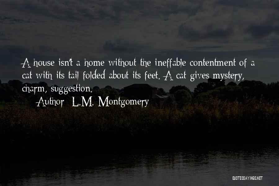 Cat Feet Quotes By L.M. Montgomery
