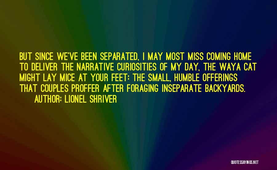 Cat Feet Quotes By Lionel Shriver