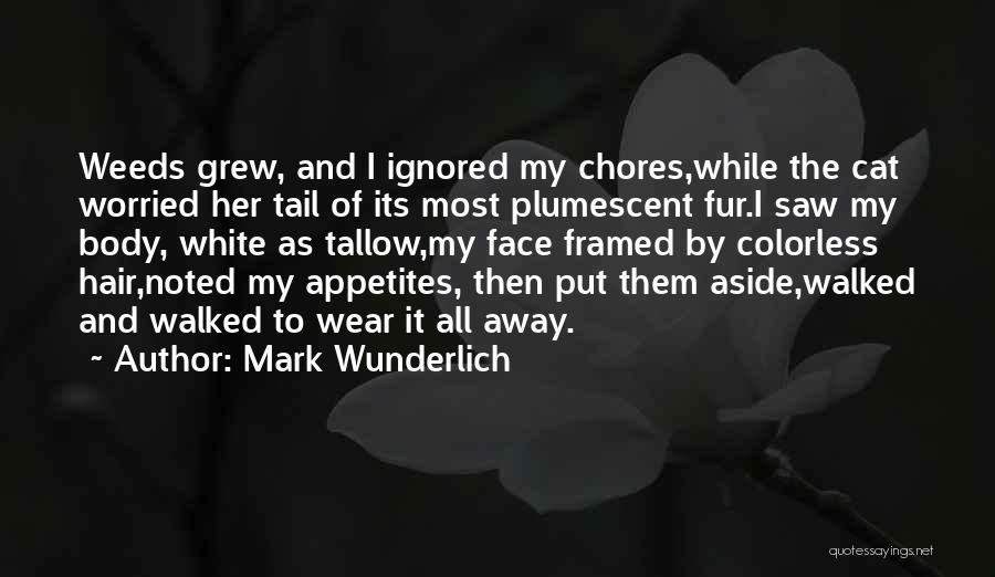 Cat Fur Quotes By Mark Wunderlich