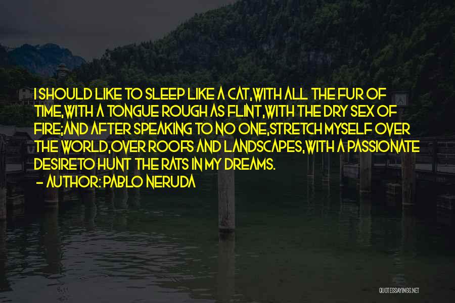 Cat Fur Quotes By Pablo Neruda