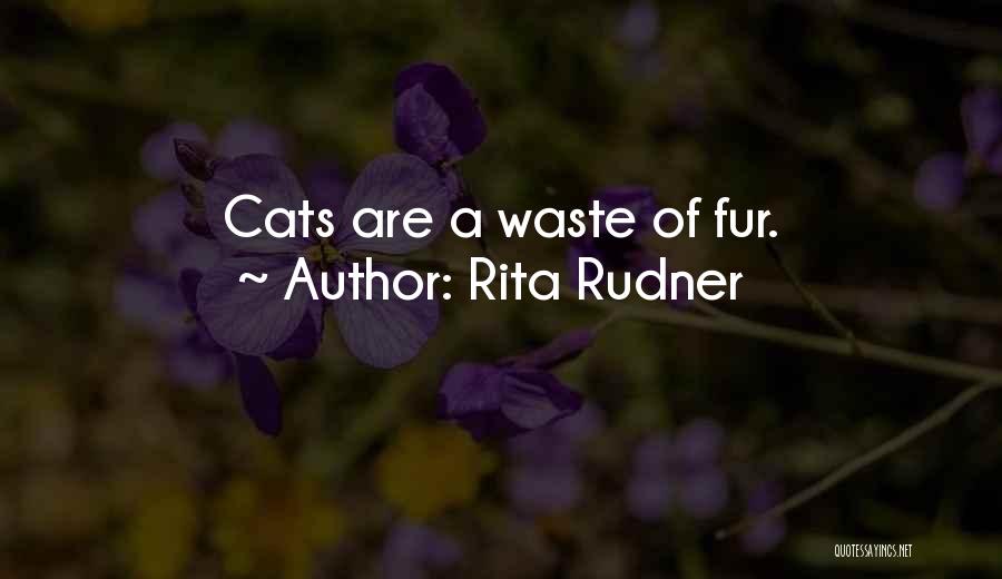 Cat Fur Quotes By Rita Rudner