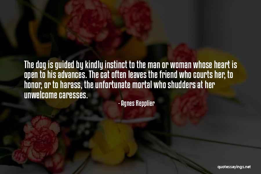 Cat Heart Quotes By Agnes Repplier Cat Heart Quotes By Agnes Repplier
