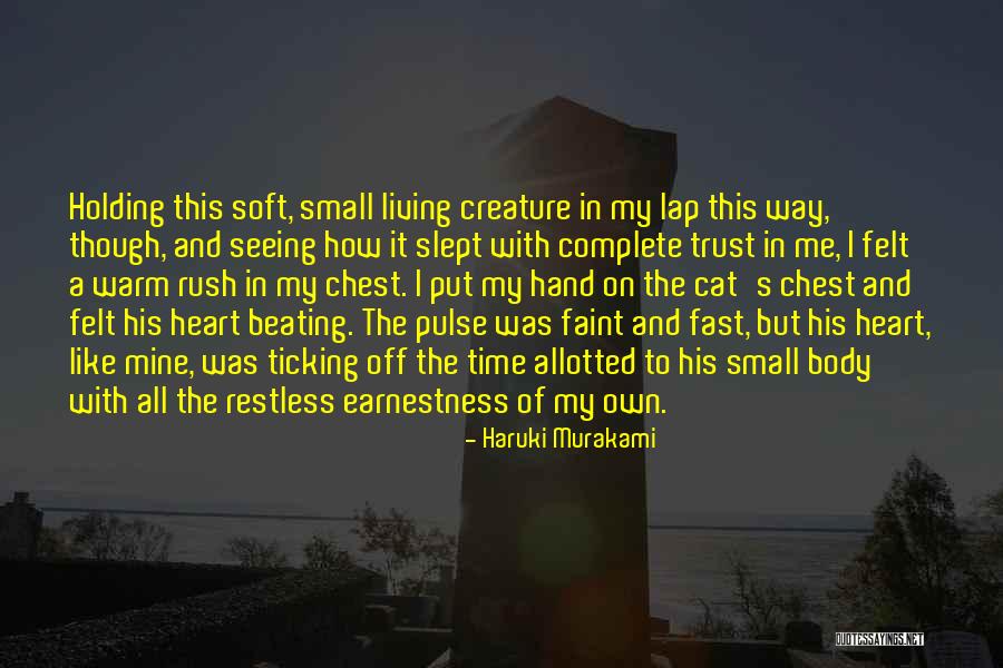 Cat Heart Quotes By Haruki Murakami Cat Heart Quotes By Haruki Murakami