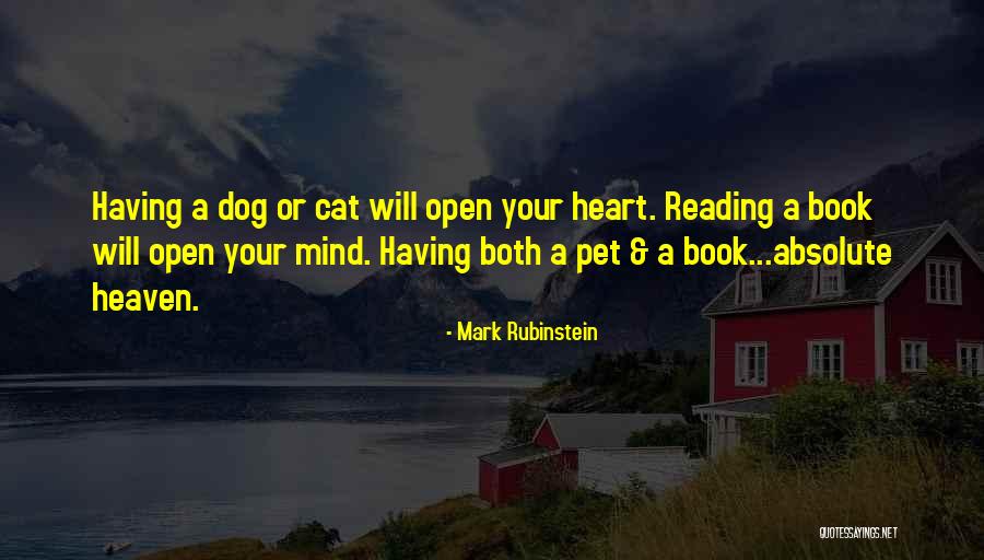 Cat Heart Quotes By Mark Rubinstein Cat Heart Quotes By Mark Rubinstein