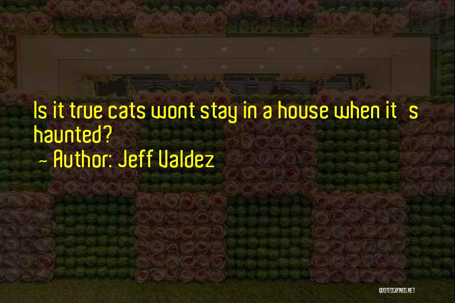 Cat House Quotes By Jeff Valdez