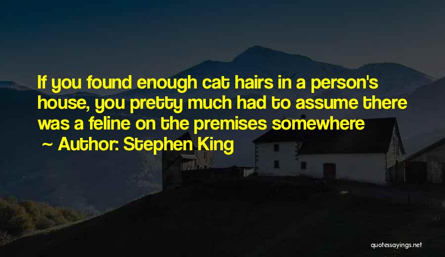 Cat House Quotes By Stephen King