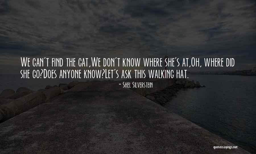 Cat In Hat Quotes By Shel Silverstein