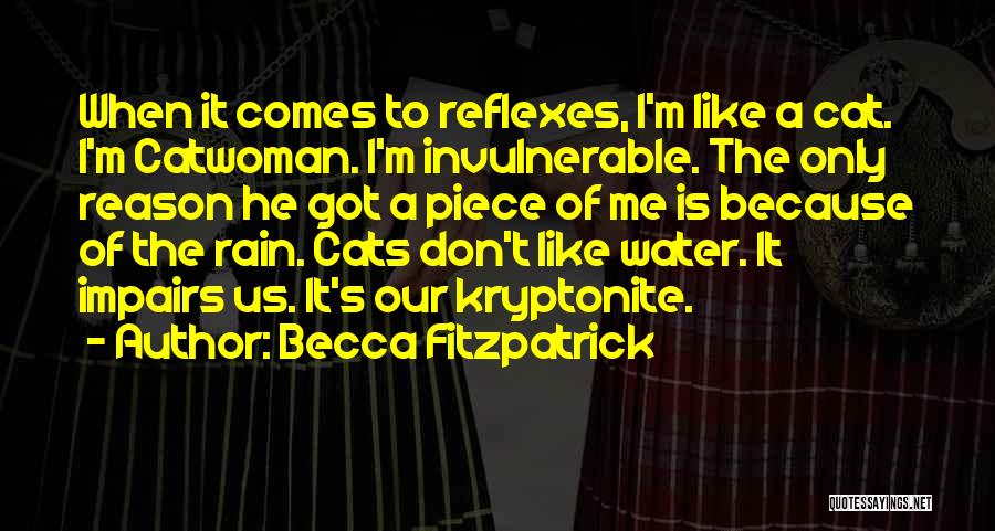 Cat In The Rain Quotes By Becca Fitzpatrick