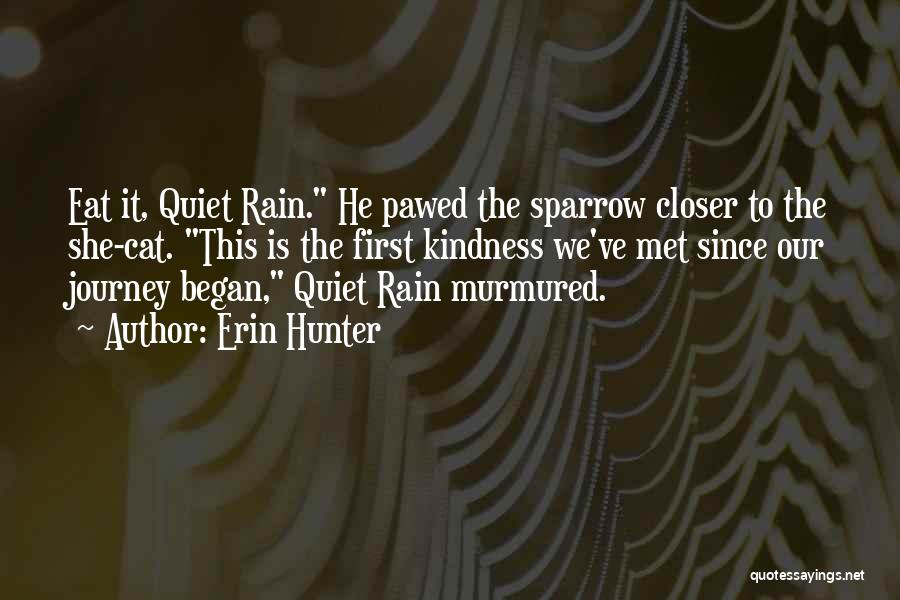 Cat In The Rain Quotes By Erin Hunter