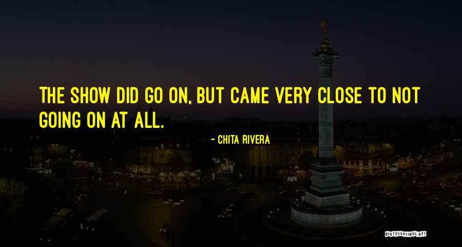 Cat Logo Andrea Quotes By Chita Rivera