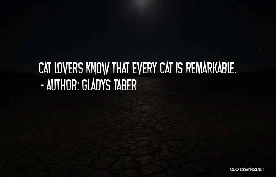 Cat Lovers Quotes By Gladys Taber