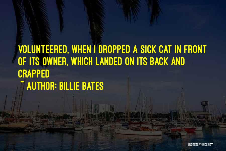 Cat Owner Quotes By Billie Bates