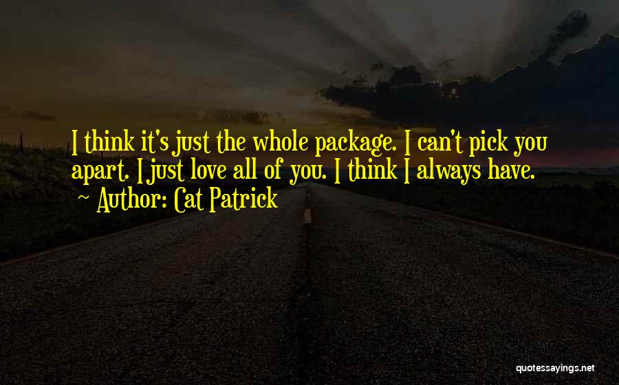 Cat Patrick Quotes 375091