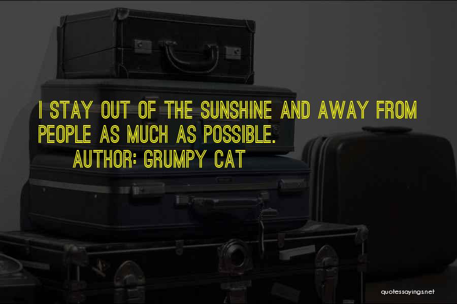 Cat People Quotes By Grumpy Cat