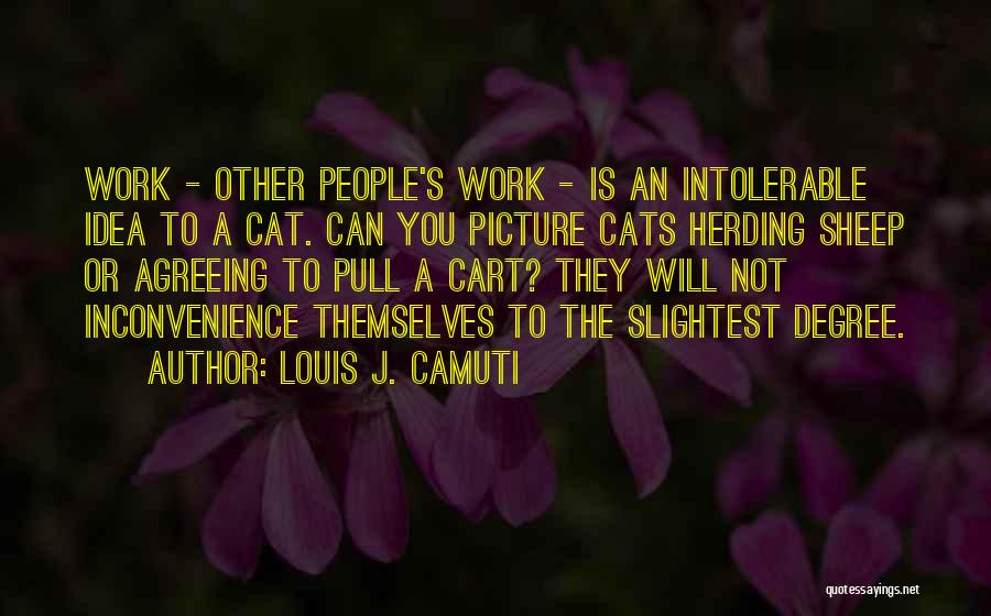 Cat People Quotes By Louis J. Camuti