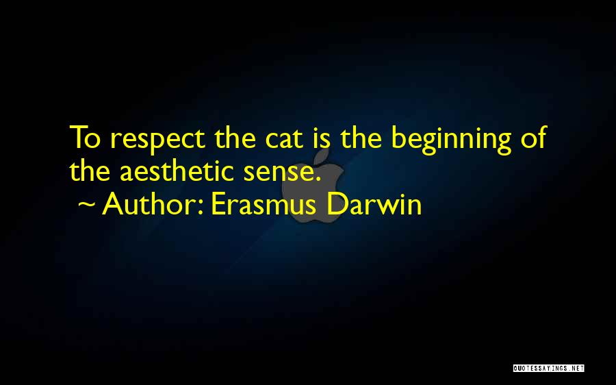 Cat Purring Quotes By Erasmus Darwin