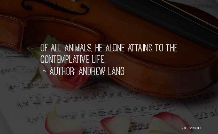 Cat Quotes By Andrew Lang