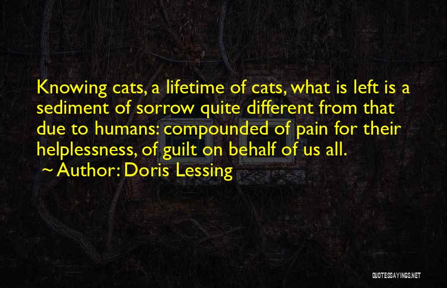 Cat Quotes By Doris Lessing
