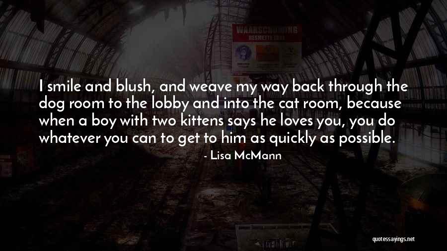 Cat Smile Quotes By Lisa McMann Cat Smile Quotes By Lisa McMann