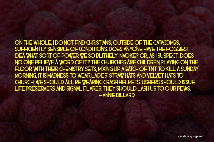 Catacombs Quotes By Annie Dillard Catacombs Quotes By Annie Dillard