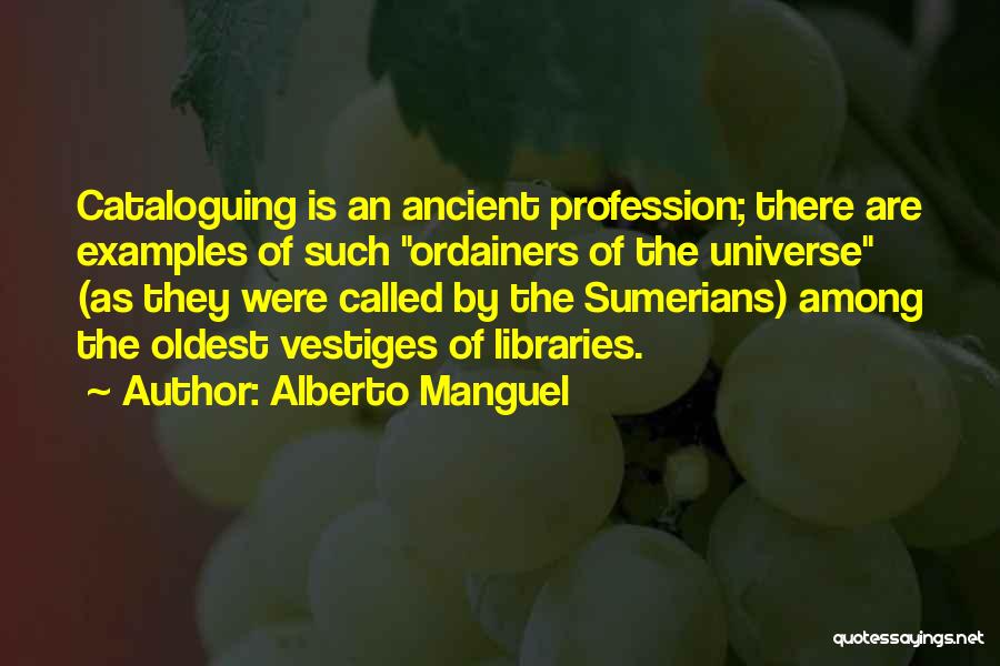 Cataloging Quotes By Alberto Manguel