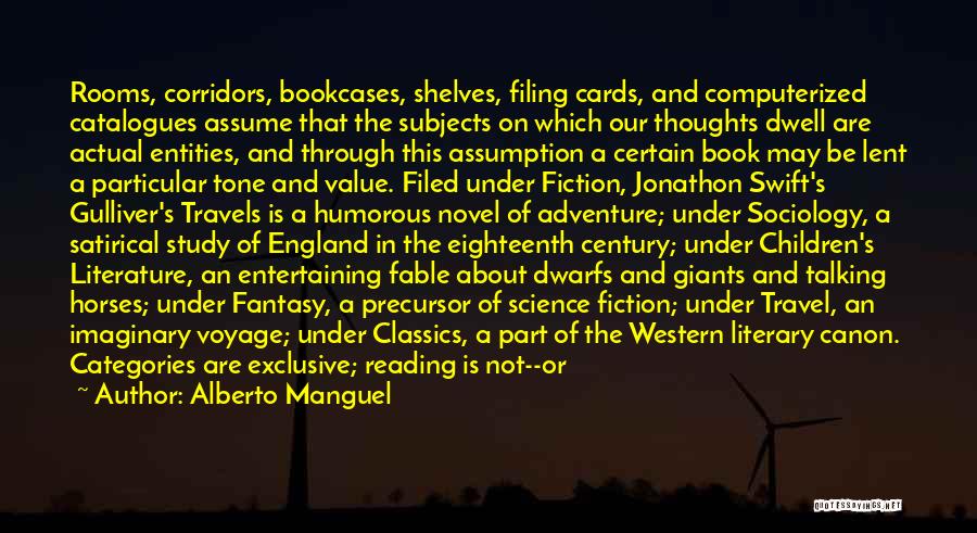 Catalogues Quotes By Alberto Manguel