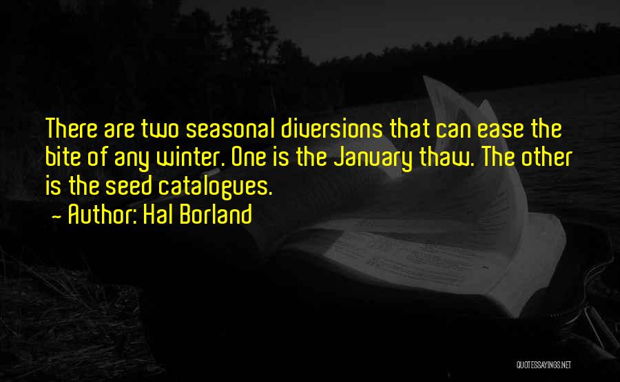 Catalogues Quotes By Hal Borland