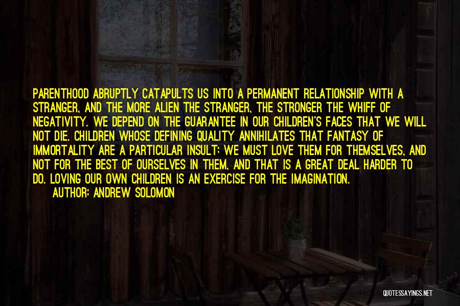 Catapults Quotes By Andrew Solomon