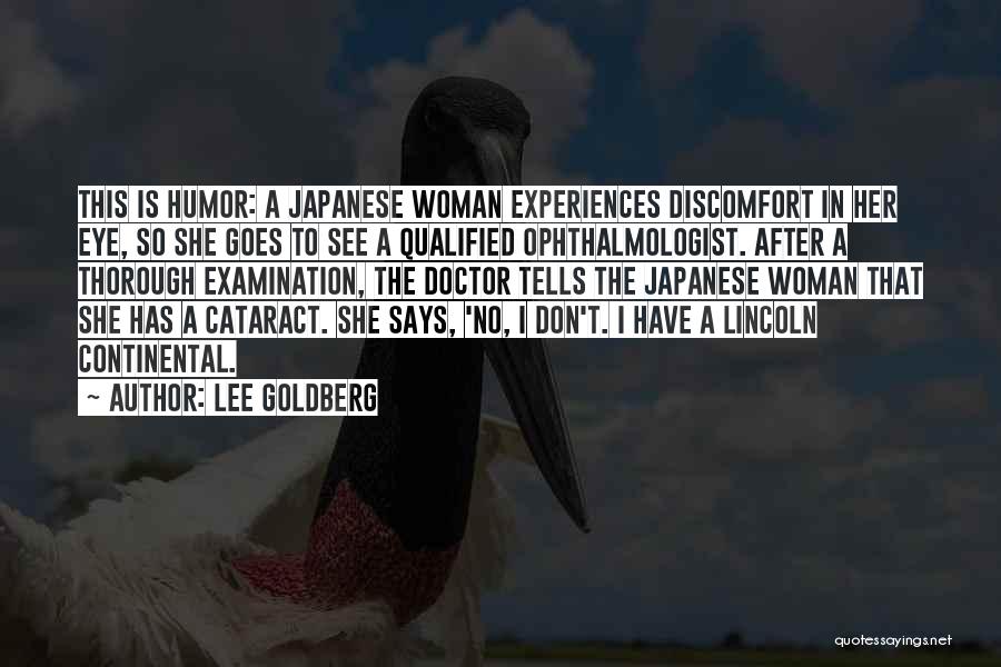 Cataract Quotes By Lee Goldberg