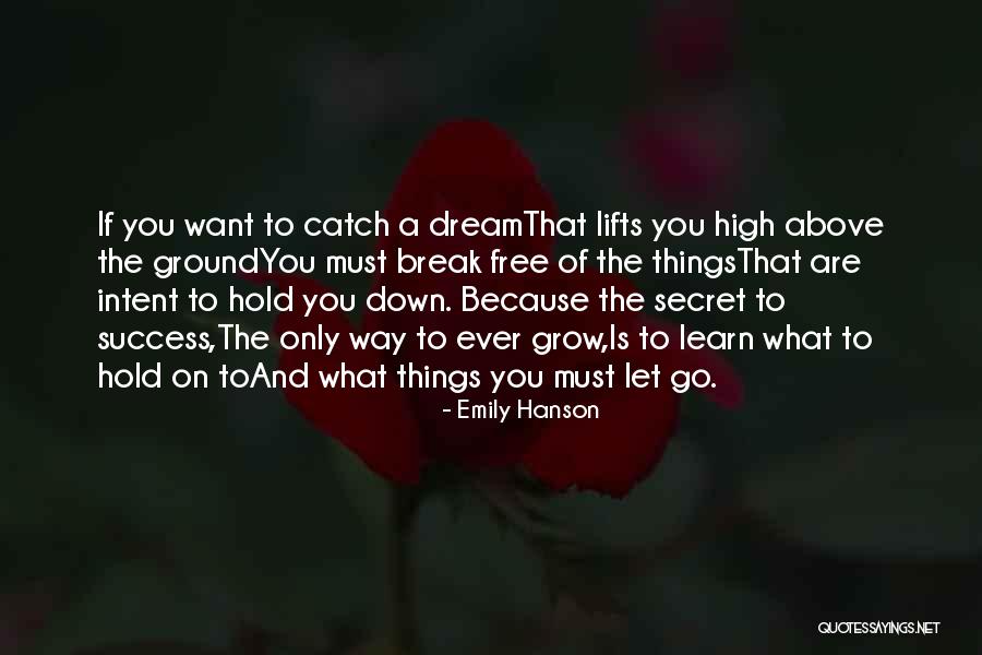 Catch Dream Quotes By Emily Hanson Catch Dream Quotes By Emily Hanson
