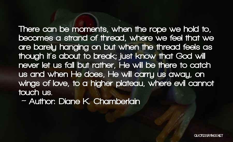 Catch Love Quotes By Diane K. Chamberlain