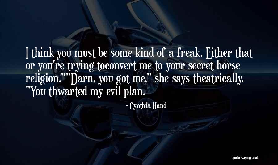 Catcher In The Rye Alienation Quotes By Cynthia Hand Catcher In The Rye Alienation Quotes By Cynthia Hand