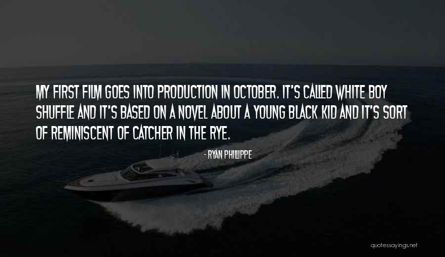 Catcher The Rye Quotes By Ryan Phillippe Catcher The Rye Quotes By Ryan Phillippe
