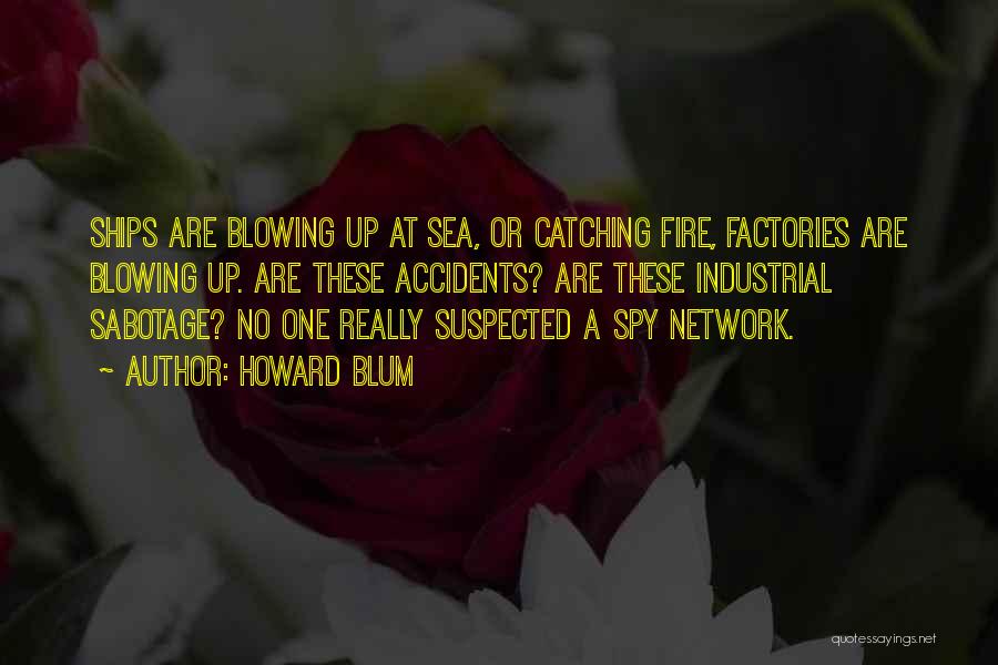 Catching Fire Quotes By Howard Blum