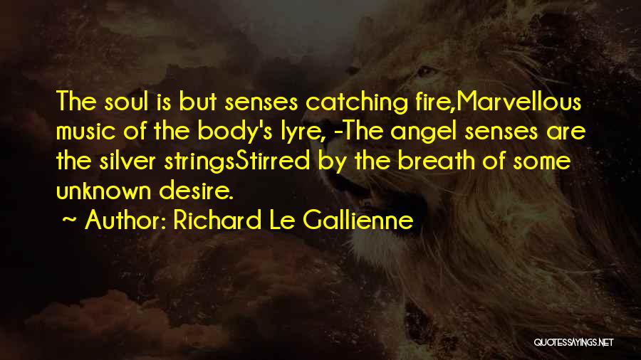 Catching Fire Quotes By Richard Le Gallienne
