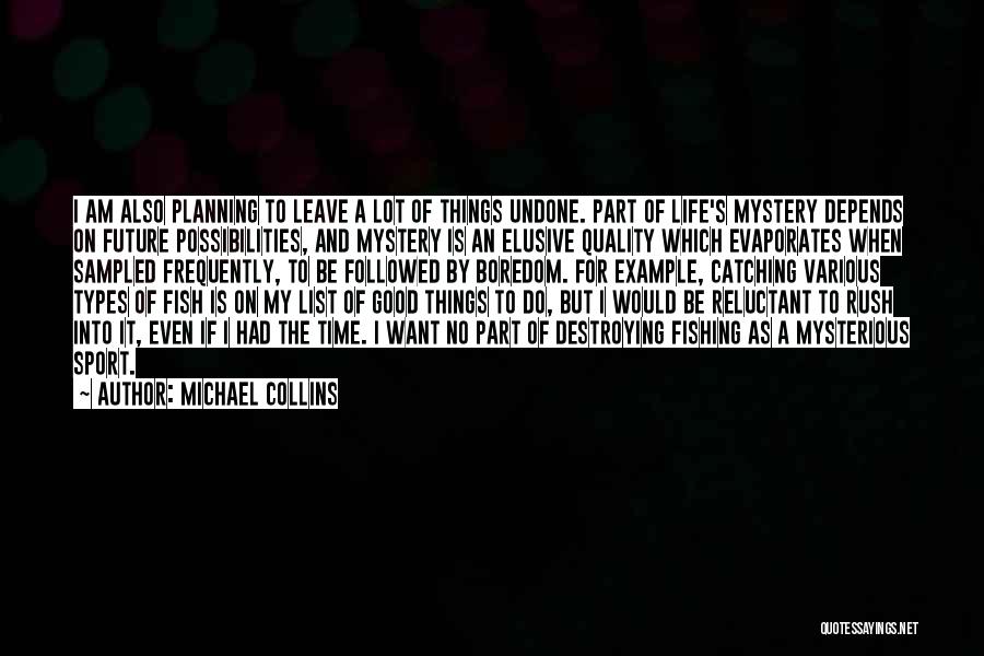 Catching Up In Life Quotes By Michael Collins