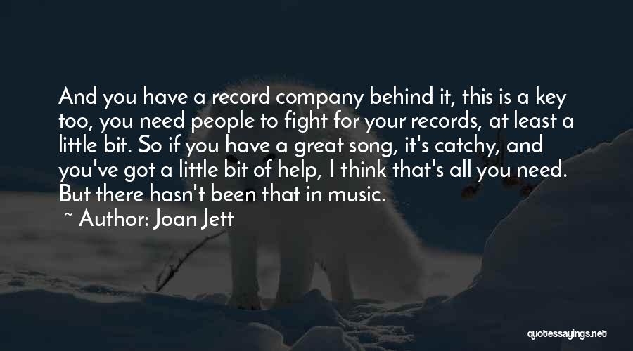 Catchy Quotes By Joan Jett