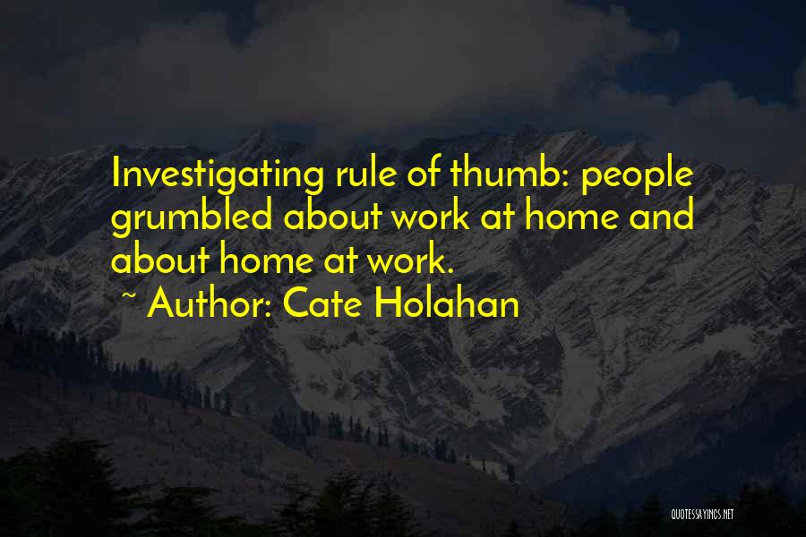 Cate Holahan Quotes 524577