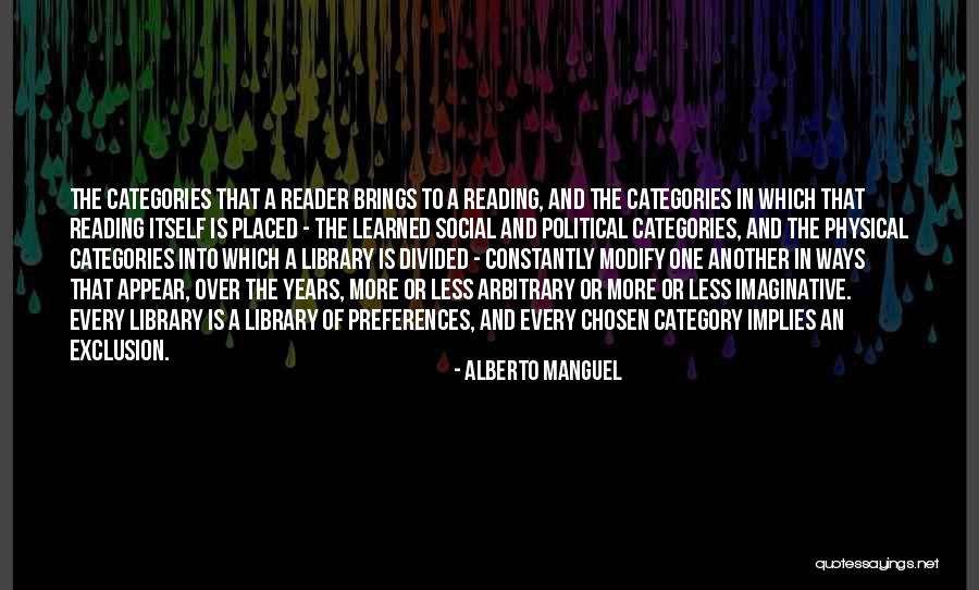 Categories Quotes By Alberto Manguel