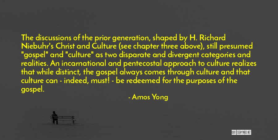 Categories Quotes By Amos Yong