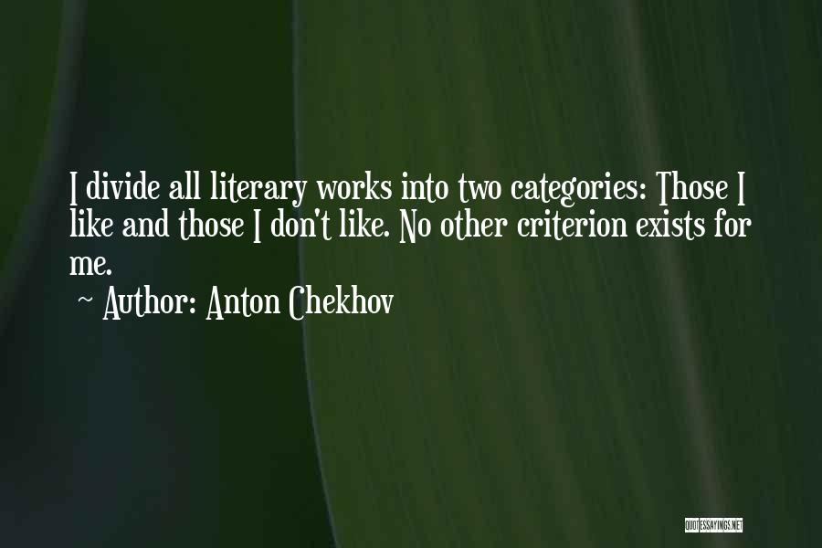 Categories Quotes By Anton Chekhov