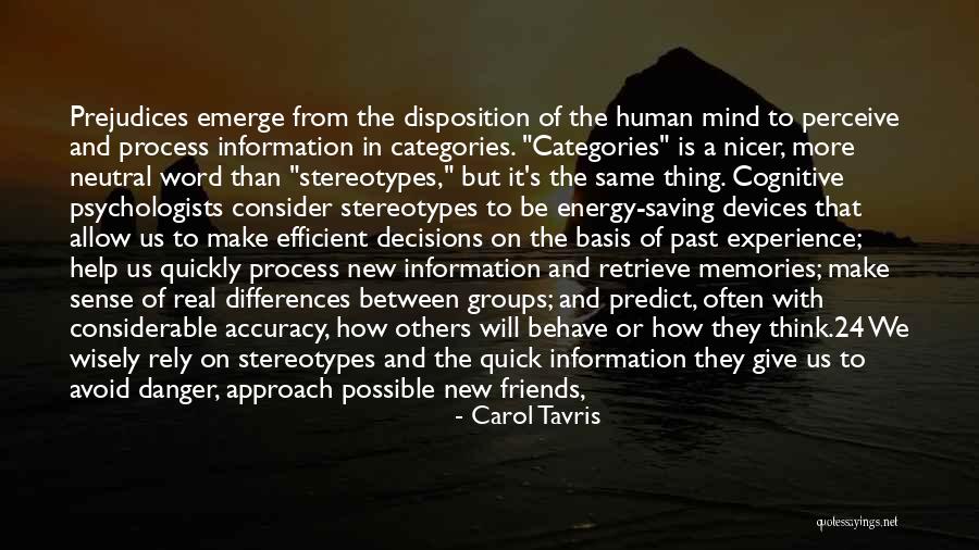 Categories Quotes By Carol Tavris