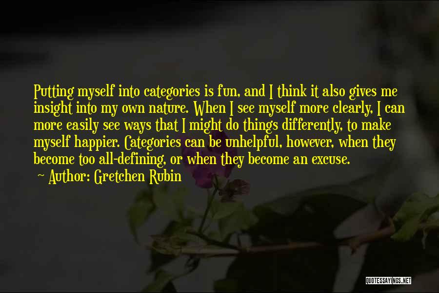 Categories Quotes By Gretchen Rubin