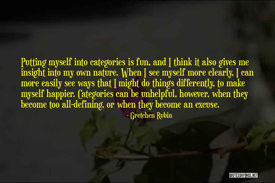 Categories Quotes By Gretchen Rubin