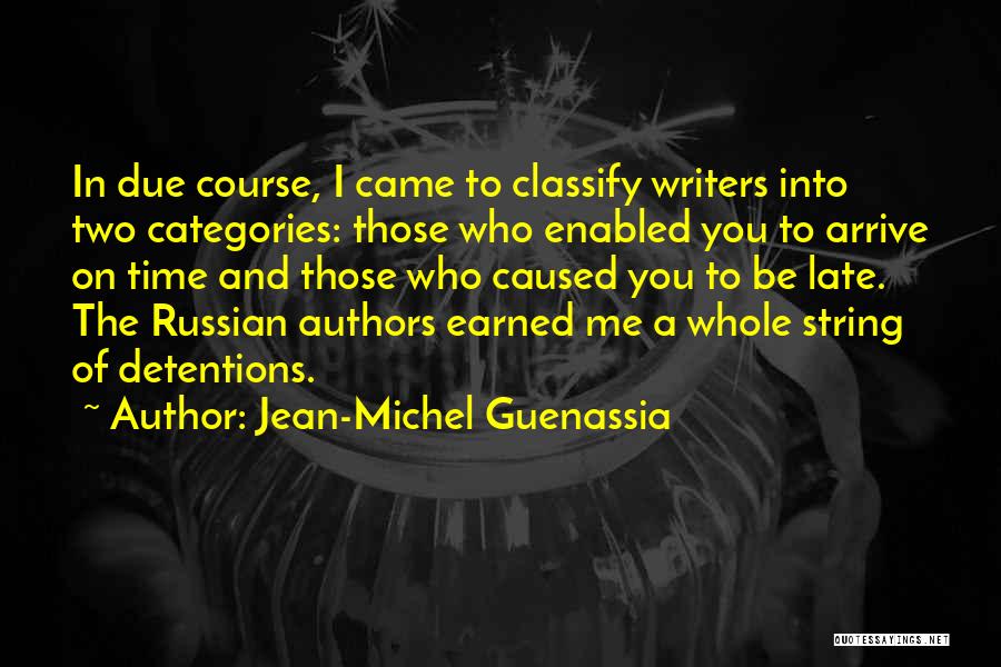 Categories Quotes By Jean-Michel Guenassia