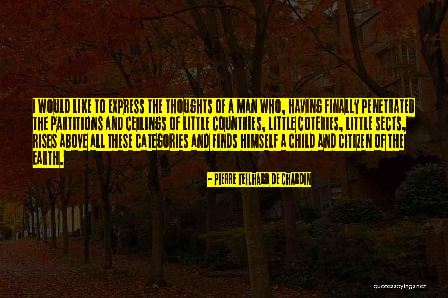 Categories Quotes By Pierre Teilhard De Chardin